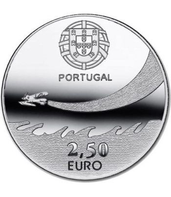 Portugal 2.5 Euros 2014. 100 Años Aviación Militar.