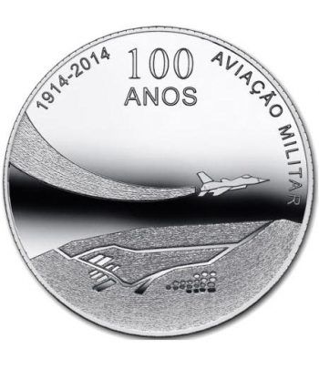 Portugal 2.5 Euros 2014. 100 Años Aviación Militar.