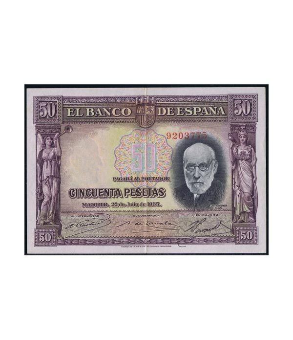 (1935/22/07) Madrid. 50 Pesetas EBC.