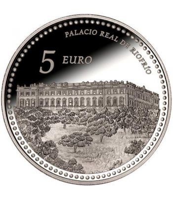 Moneda 2014 Patrimonio Nacional. Palacio Real Riofrio. 5 euros.