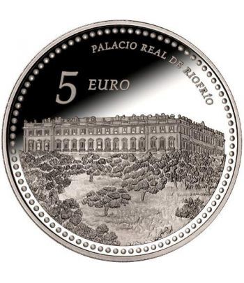Moneda 2014 Patrimonio Nacional. Palacio Real Riofrio. 5 euros.  - 1