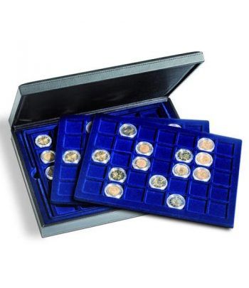 LEUCHTTURM Estuche PRESIDIO para 105 monedas de 35 mm.