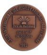 Medalla Salon del Regalo 1992. La Pedrera. Bronce.