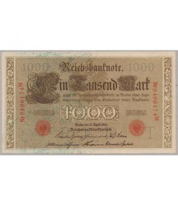 Alemania (Berlín) 1000 Marcos 1910. SC  - 1