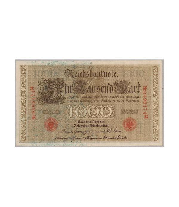 Alemania (Berlín) 1000 Marcos 1910. SC