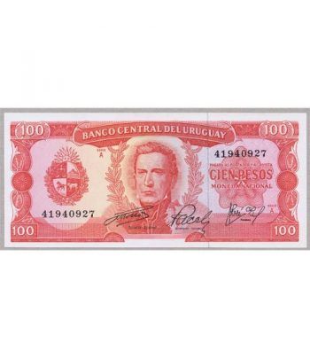 Uruguay 100 Pesos 1967. SC.