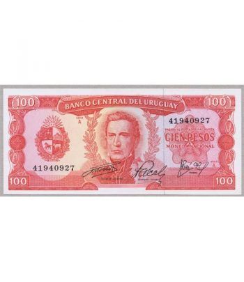 Uruguay 100 Pesos 1967. SC.  - 1