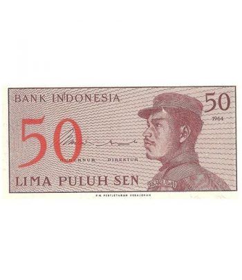 Indonesia 50 Sen. Lima Puluh Sen 1964. SC.  - 1