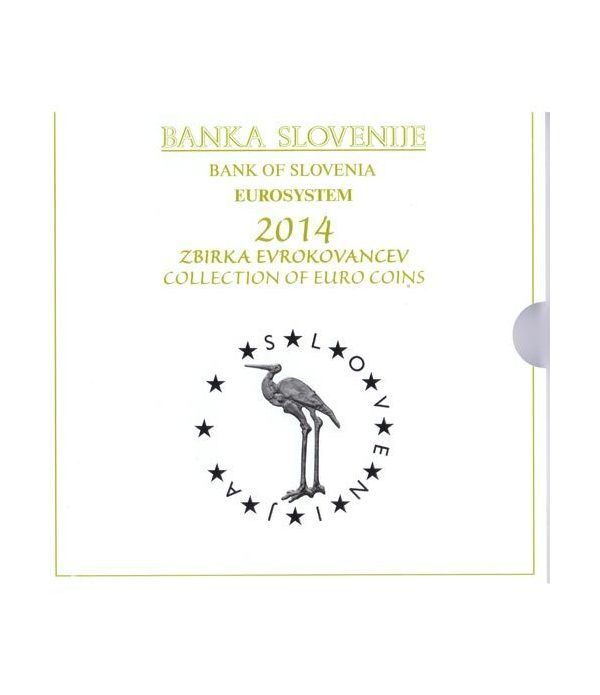 Cartera oficial euroset Eslovenia 2014 (incluye 2 y 3 euros)