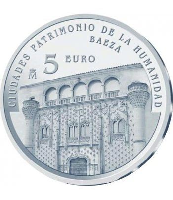 Moneda 2014 Patrimonio de la Humanidad. Baeza. 5 euros.