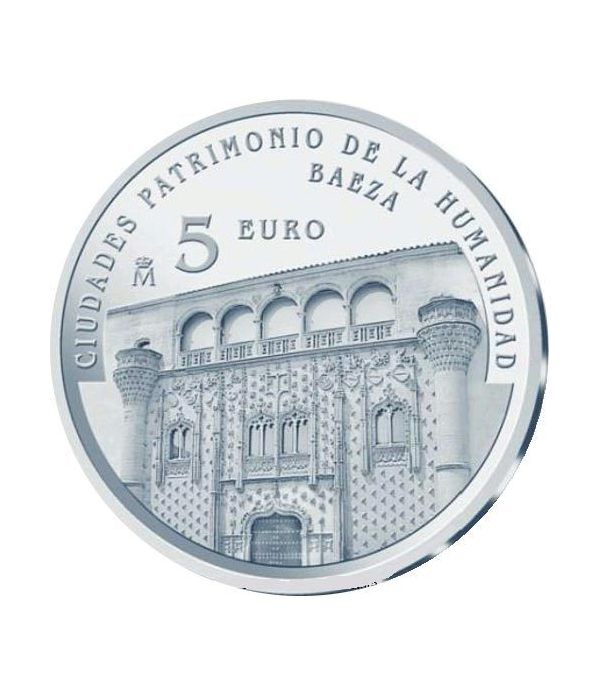 Moneda 2014 Patrimonio de la Humanidad. Baeza. 5 euros.