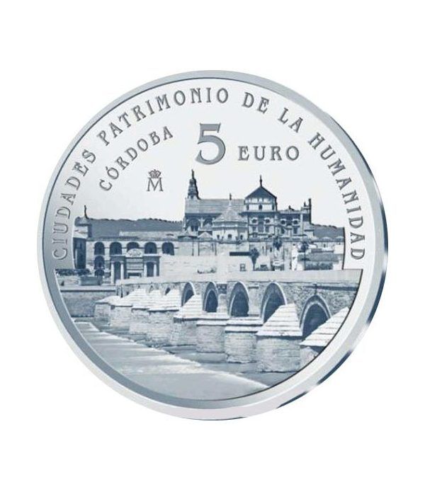 Moneda 2014 Patrimonio de la Humanidad. Córdoba. 5 euros.