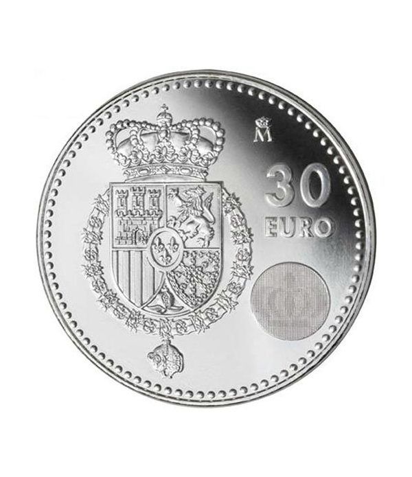 Moneda conmemorativa 30 euros 2014 Felipe VI.  - 2