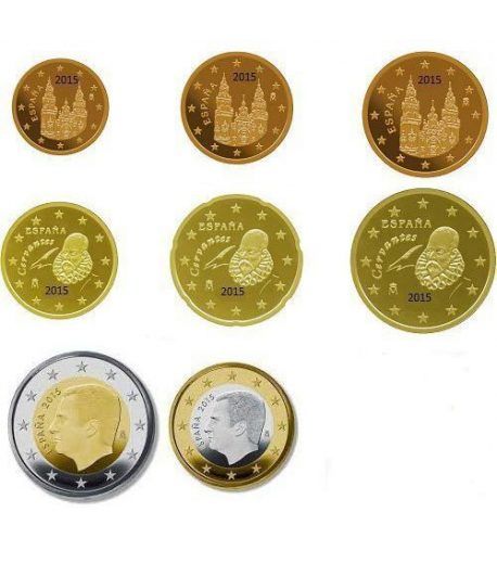 monedas euro serie España 2015