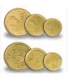 monedas euro centimos Andorra 2014 (10, 20 y 50 centimos)