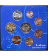Monedas Euroset Andorra 2014 estuche residentes.