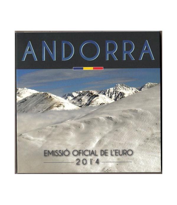 Monedas Euroset Andorra 2014