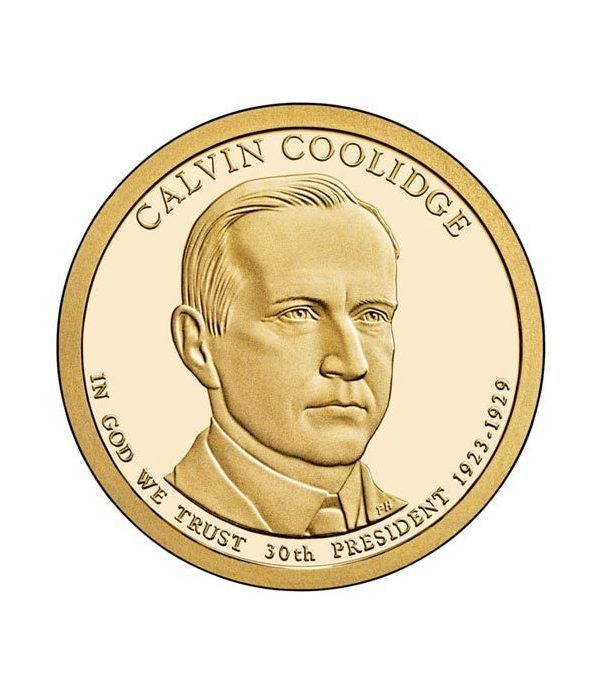 E.E.U.U. 1$ (2014) 30º Presidencial Calvin Coolidge (2cecas)