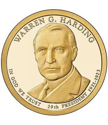 E.E.U.U. 1$ (2014) 29º Presidencial Warren G. Harding (2cecas)