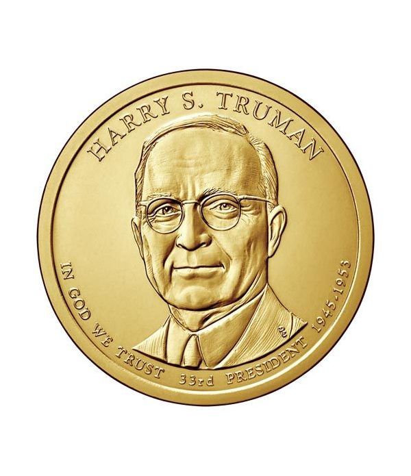 E.E.U.U. 1$ (2015) 33º Presidencial Harry S. Truman (2cecas)