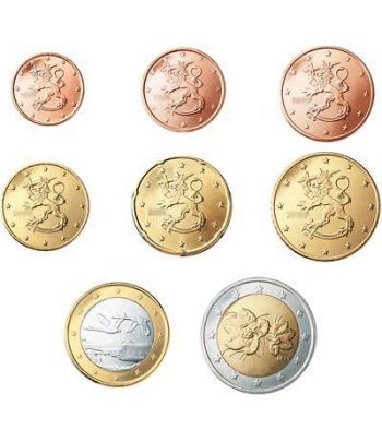 monedas euro serie Finlandia 2015