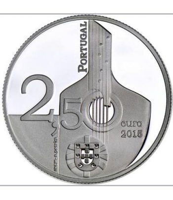 Portugal 2.5 Euros 2015. Fado.