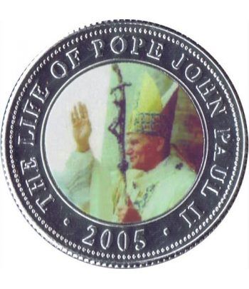 Republica Somalia 250 Shilling 2005. Papa Juan Pablo II. nº5