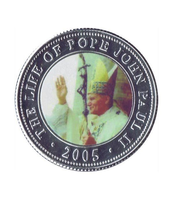 Republica Somalia 250 Shilling 2005. Papa Juan Pablo II. nº5