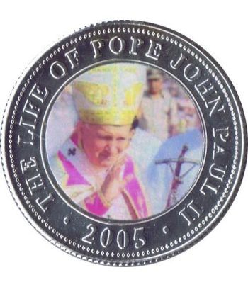 Republica Somalia 250 Shilling 2005. Papa Juan Pablo II. nº9