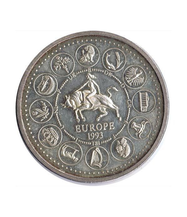 Moneda ECU Europe 1993.