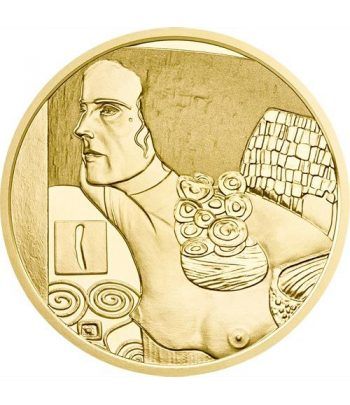 Moneda de oro 50 Euros Austria 2014 Klimt. Judith II.