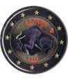 moneda conmemorativa 2 euros España 2015 Altamira color A.