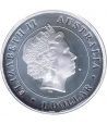 Moneda onza de plata 1$ Australia. Araña 2015.