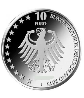 moneda Alemania 10 Euros 2015 J. Busqueda y Rescate.
