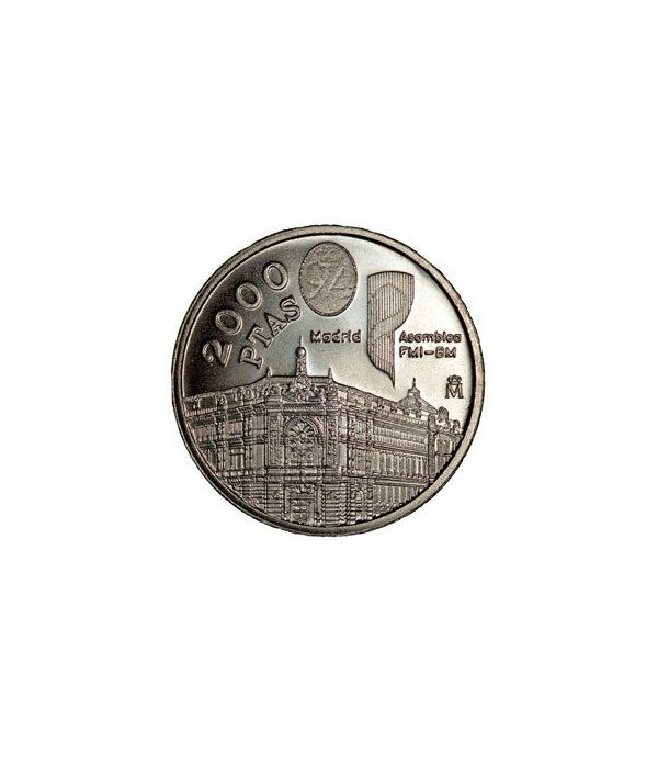 Moneda conmemorativa 2000 ptas. 1994.  Plata.  - 2