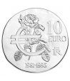 Francia 10€ 2015 François Mitterrand. Plata