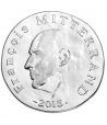 Francia 10€ 2015 François Mitterrand. Plata