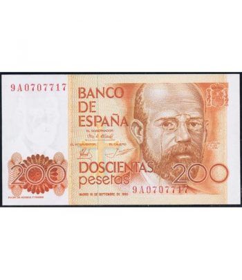 (1980/09/16) 200 Pesetas. SC. Serie 9A