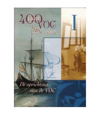 Cartera oficial euroset Holanda 2002 VOC I con medalla plata.