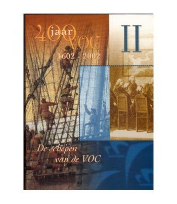 Cartera oficial euroset Holanda 2002 VOC II con medalla plata.
