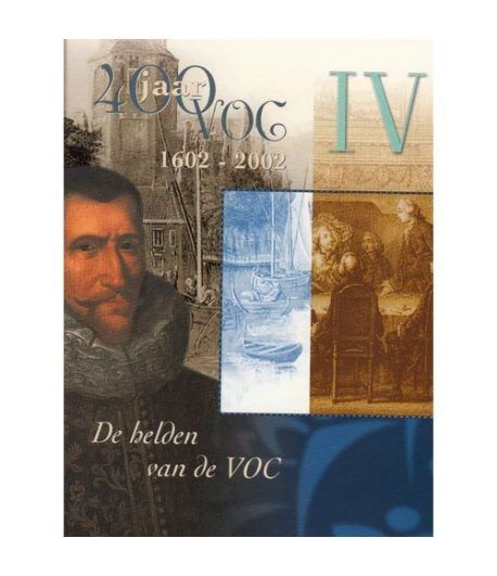 Cartera oficial euroset Holanda 2002 VOC IV con medalla plata.