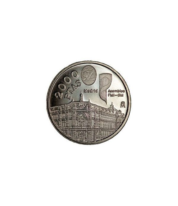 Moneda conmemorativa 2000 ptas. 1994. Plata.