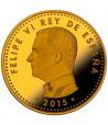 Moneda 2015 IV Cº Segunda Parte Don Quijote 100 euros. Oro.