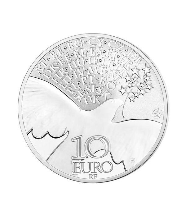 Francia 10€ 2015 Europa 70 Años de Paz en Europa.