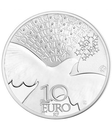 Francia 10€ 2015 Europa 70 Años de Paz en Europa.