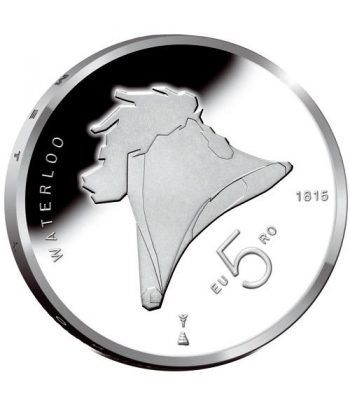 Holanda 5 Euros 2015 200 Años Batalla de Waterloo.