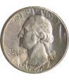 Moneda de plata 1/4 $ Estados Unidos 1944.