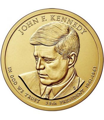 E.E.U.U. 1$ (2015) 35º Presidencial John F. Kennedy (2cecas)