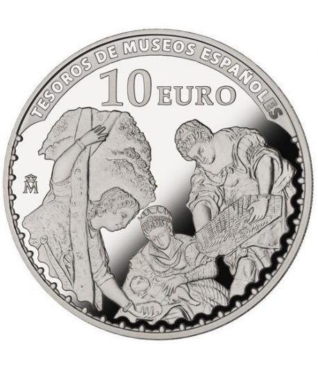 Moneda 2015 Tesoros Españoles. Tintoretto. 10 euros. Plata.