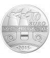 Francia 10€ 2015 Gironde. Barco. Plata.